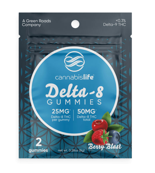 Delta-8 Berry Blast Gummies - (2ct)