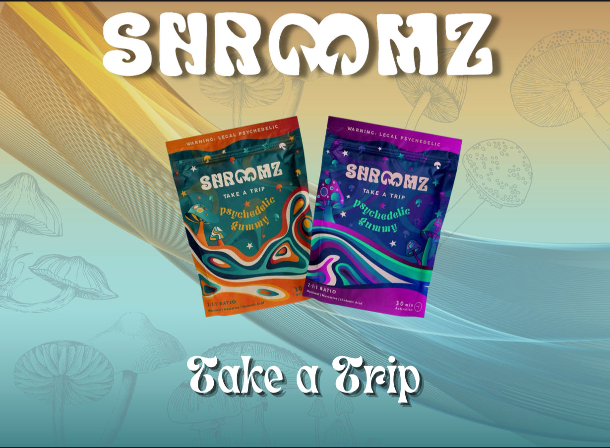 4pc Peach Retreat Shroomz